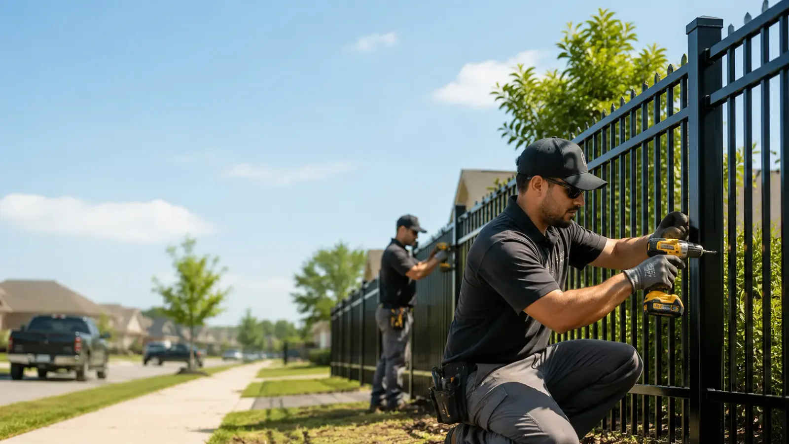 Metal Fence Installation in Tidewater, OR